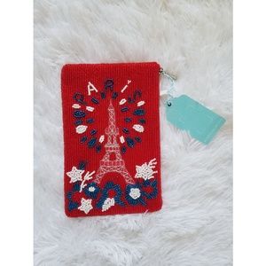 🗼Blue Illusion Paris Cosmetic Bag